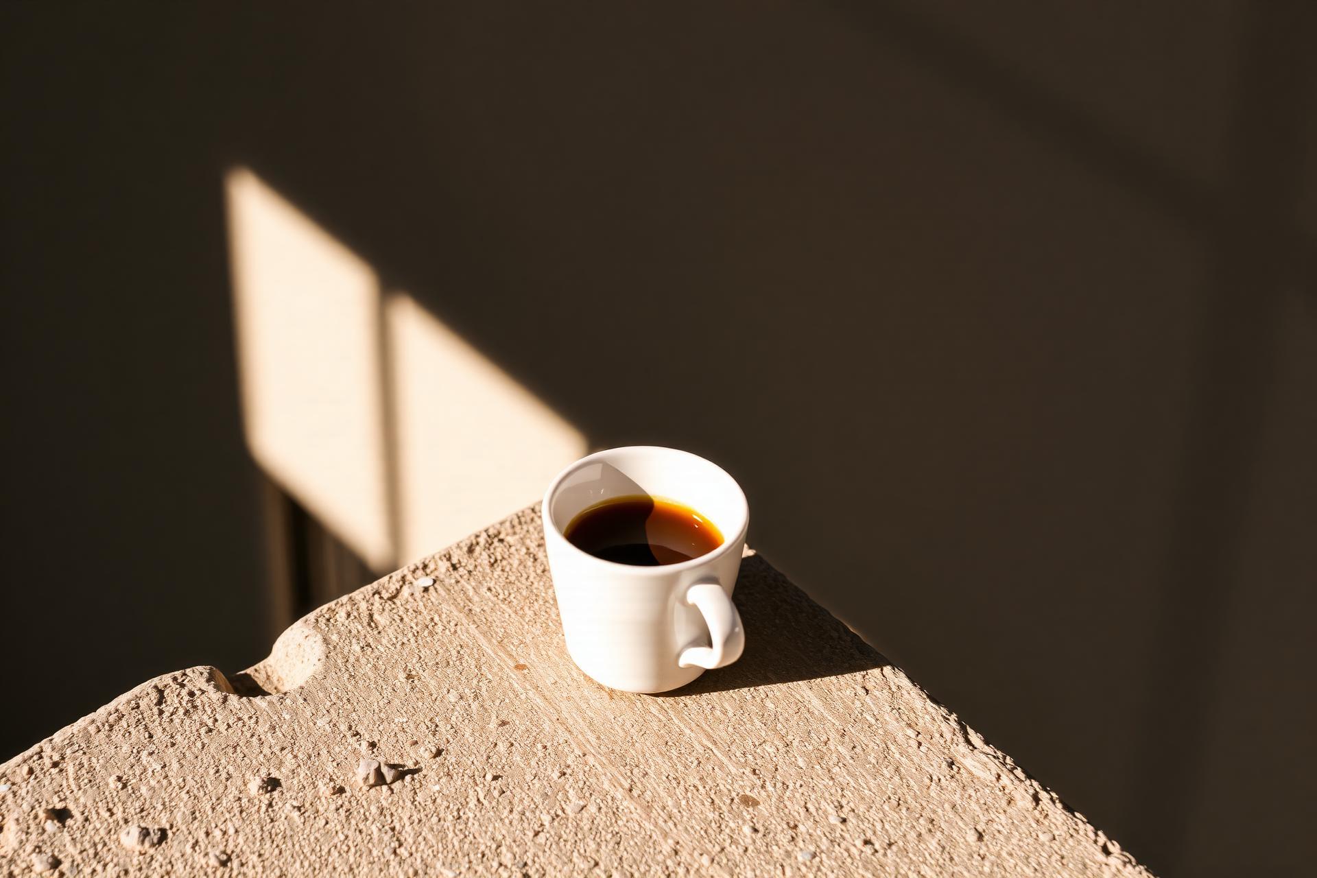 Morning, stone and shadow
